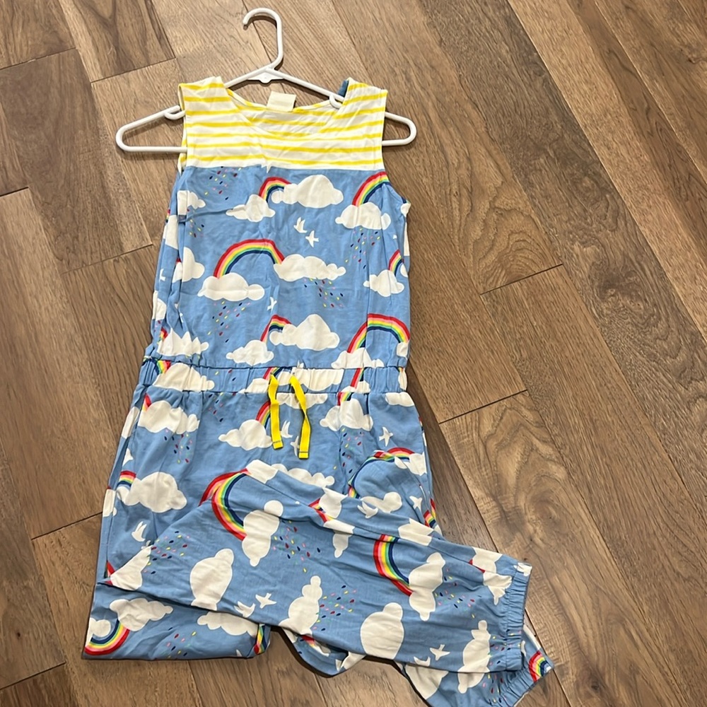 mini boden rainbow romper